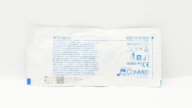 ConMed 1870-003 Positrace Adult Diaphoretic ECG Electrode - Pack of 3
